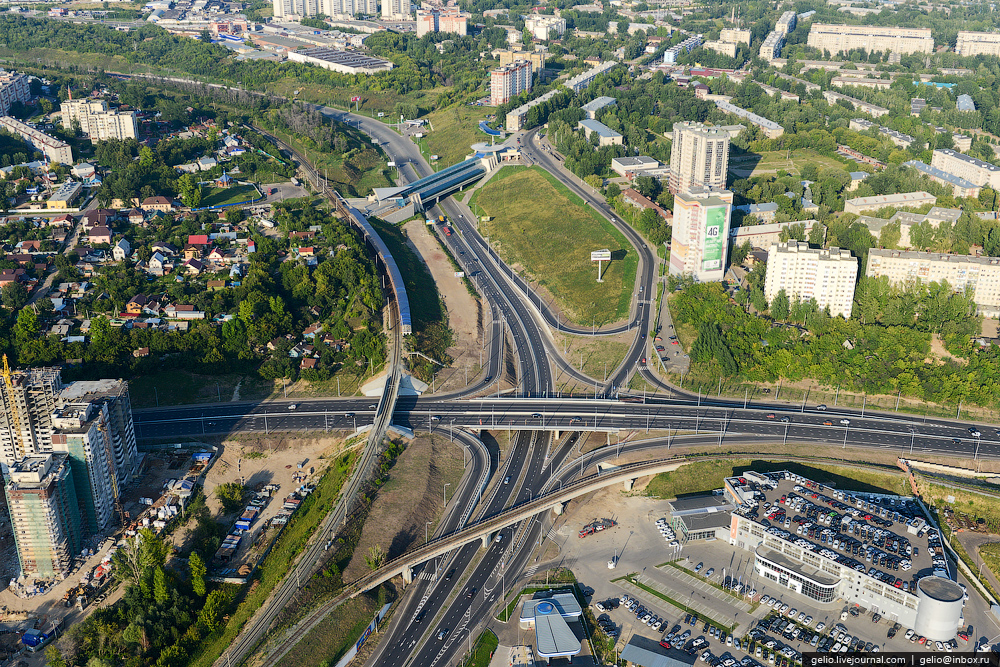 Section 4 - Engineering of the transport interchange at the intersection of the Ametyevskaya highway and Daurskaya St. with the construction of a tunnel crossing over the railway tracks