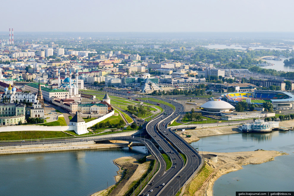 Engineering of the existing site of Lenin dam and bridge over Kazanka River